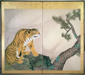 Tigerschirm, japanisch